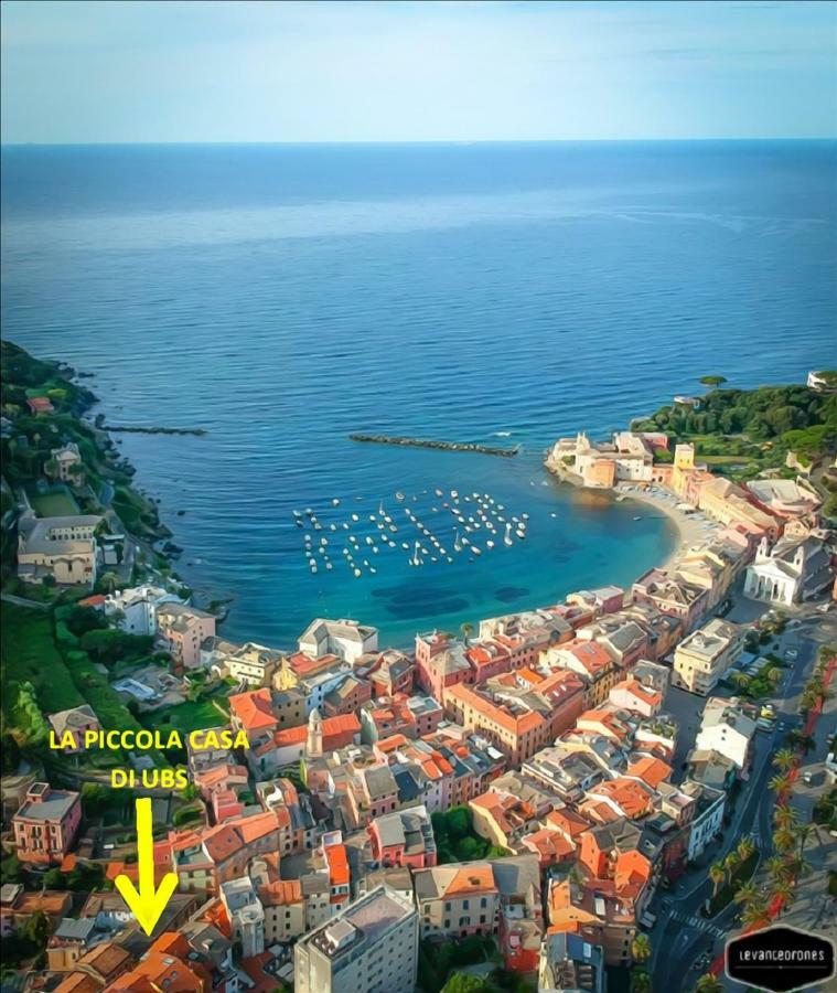La Piccola Casa Di Ubs Lägenhet Sestri Levante Exteriör bild